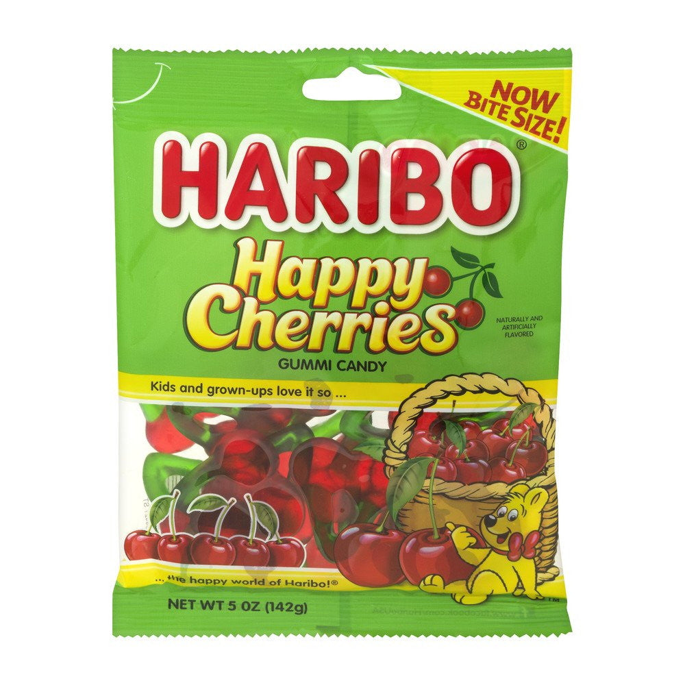 Haribo Happy Cherries Gummi Candies, 5 Oz